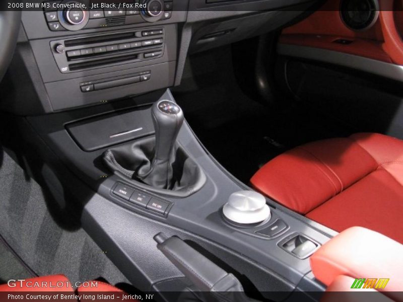Jet Black / Fox Red 2008 BMW M3 Convertible