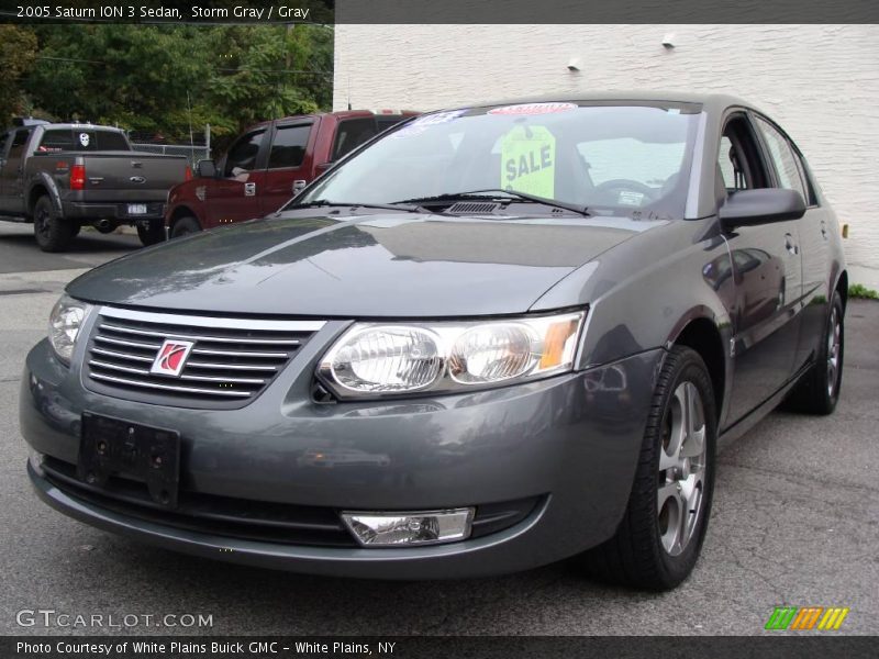 Storm Gray / Gray 2005 Saturn ION 3 Sedan
