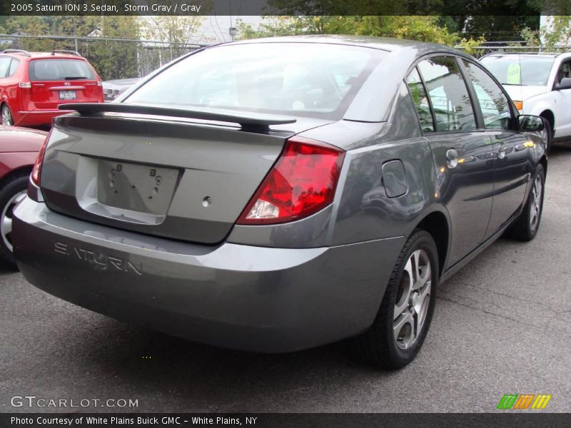 Storm Gray / Gray 2005 Saturn ION 3 Sedan