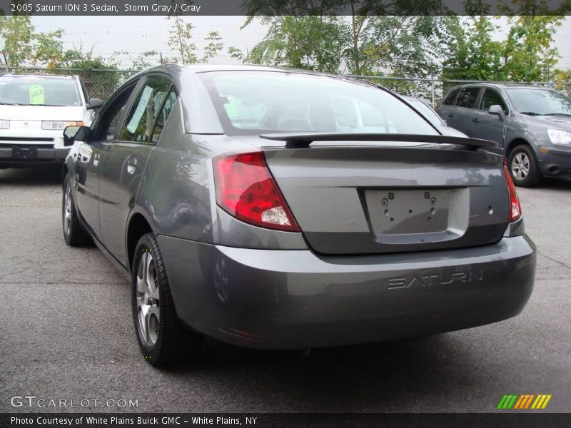 Storm Gray / Gray 2005 Saturn ION 3 Sedan