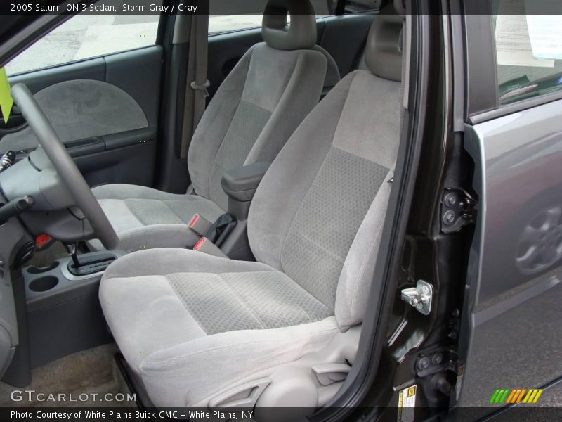 Storm Gray / Gray 2005 Saturn ION 3 Sedan