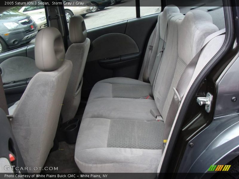 Storm Gray / Gray 2005 Saturn ION 3 Sedan