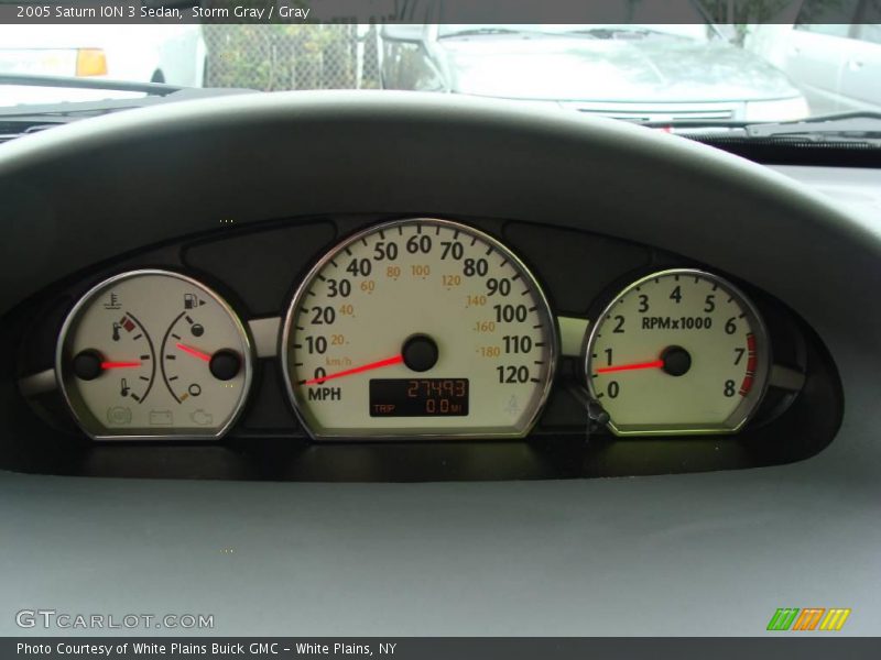 Storm Gray / Gray 2005 Saturn ION 3 Sedan