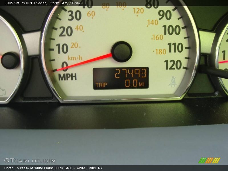 Storm Gray / Gray 2005 Saturn ION 3 Sedan