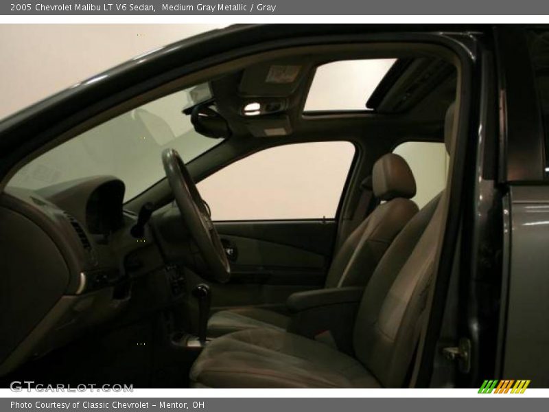 Medium Gray Metallic / Gray 2005 Chevrolet Malibu LT V6 Sedan