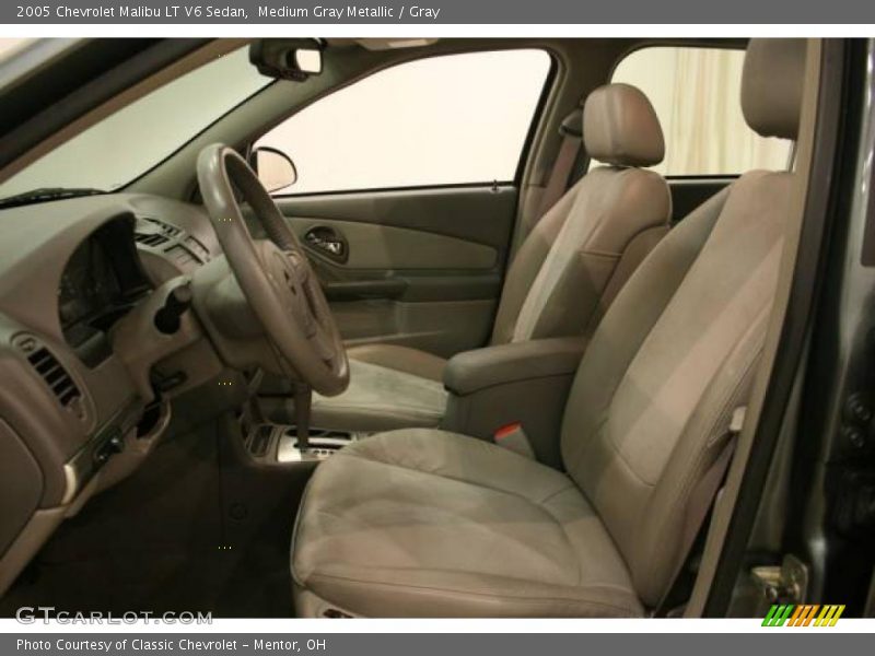 Medium Gray Metallic / Gray 2005 Chevrolet Malibu LT V6 Sedan