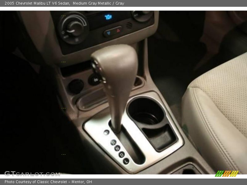 Medium Gray Metallic / Gray 2005 Chevrolet Malibu LT V6 Sedan