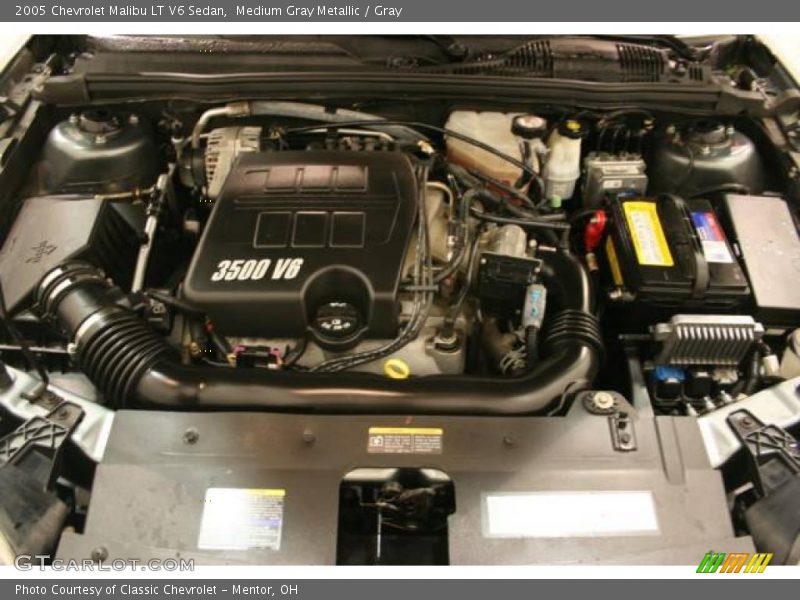 Medium Gray Metallic / Gray 2005 Chevrolet Malibu LT V6 Sedan