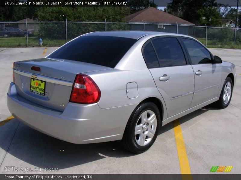 Silverstone Metallic / Titanium Gray 2006 Chevrolet Malibu LT Sedan