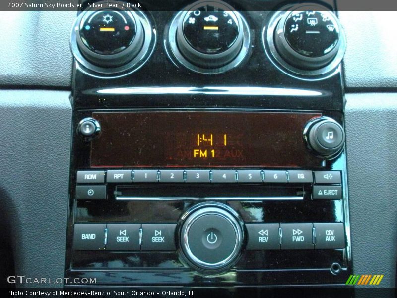 Silver Pearl / Black 2007 Saturn Sky Roadster