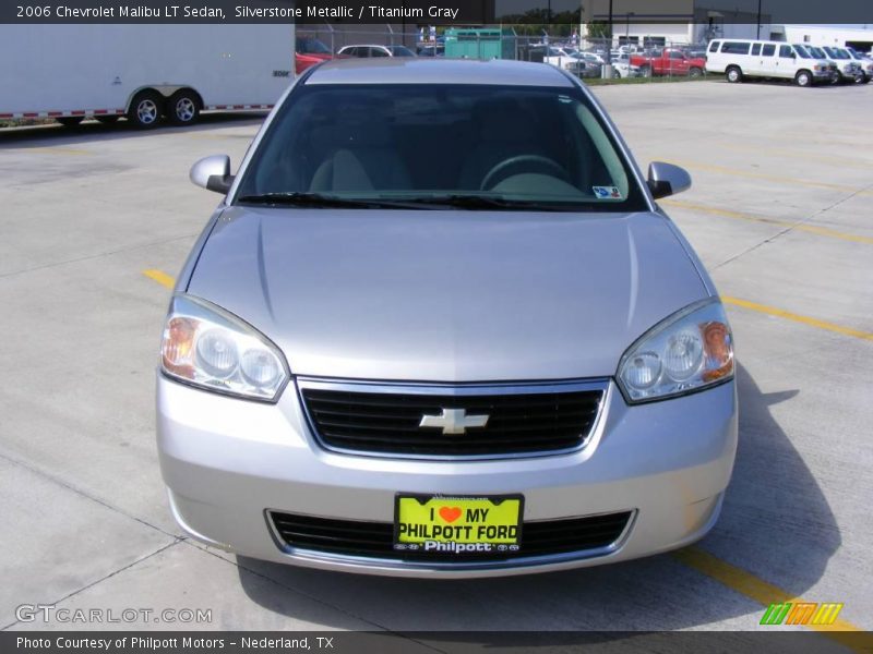 Silverstone Metallic / Titanium Gray 2006 Chevrolet Malibu LT Sedan