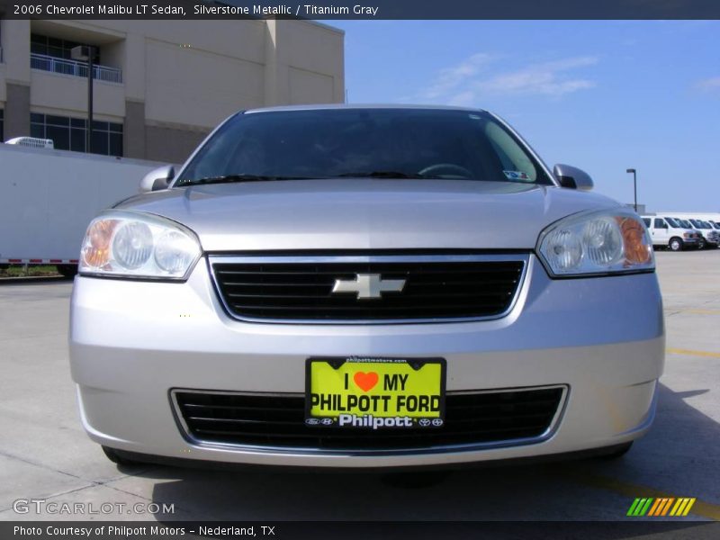 Silverstone Metallic / Titanium Gray 2006 Chevrolet Malibu LT Sedan