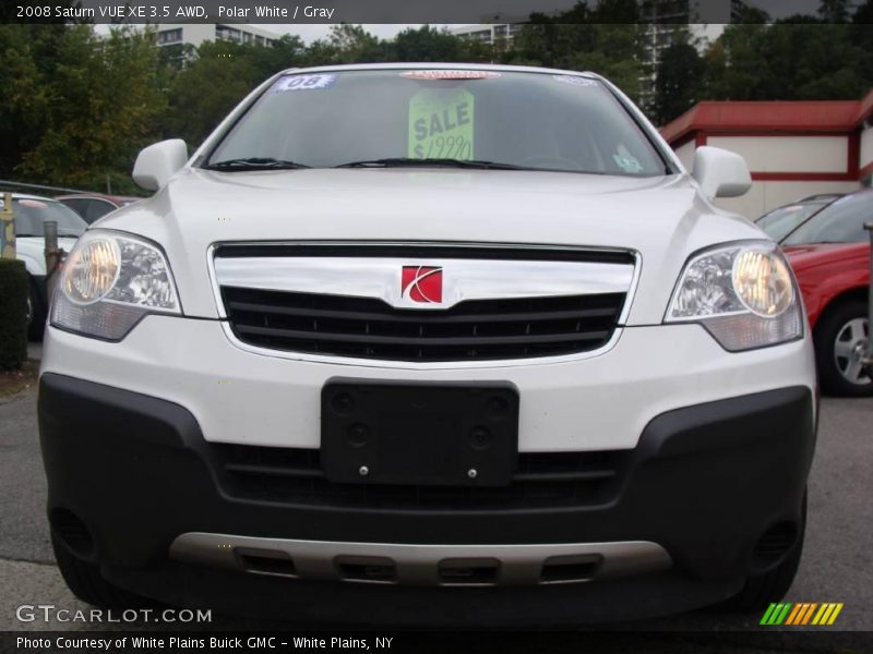 Polar White / Gray 2008 Saturn VUE XE 3.5 AWD