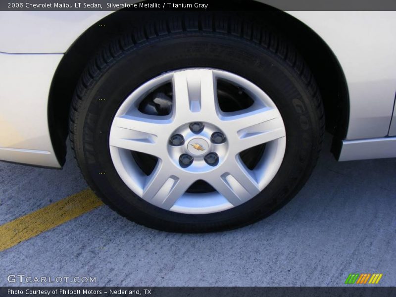 Silverstone Metallic / Titanium Gray 2006 Chevrolet Malibu LT Sedan