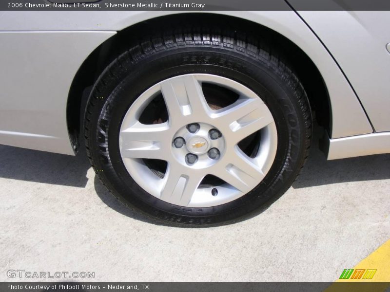 Silverstone Metallic / Titanium Gray 2006 Chevrolet Malibu LT Sedan