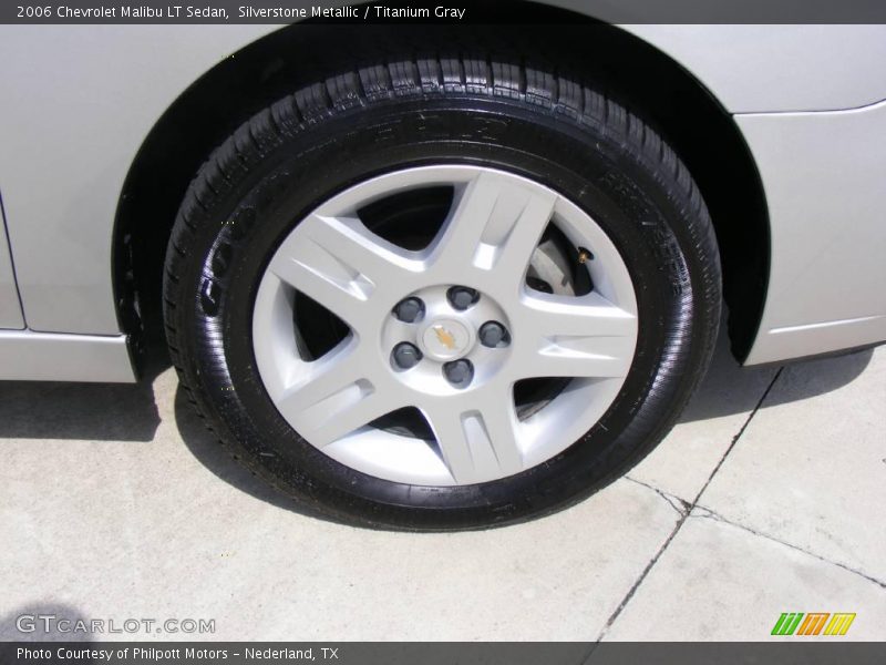 Silverstone Metallic / Titanium Gray 2006 Chevrolet Malibu LT Sedan