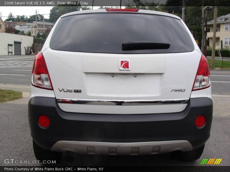 Polar White / Gray 2008 Saturn VUE XE 3.5 AWD