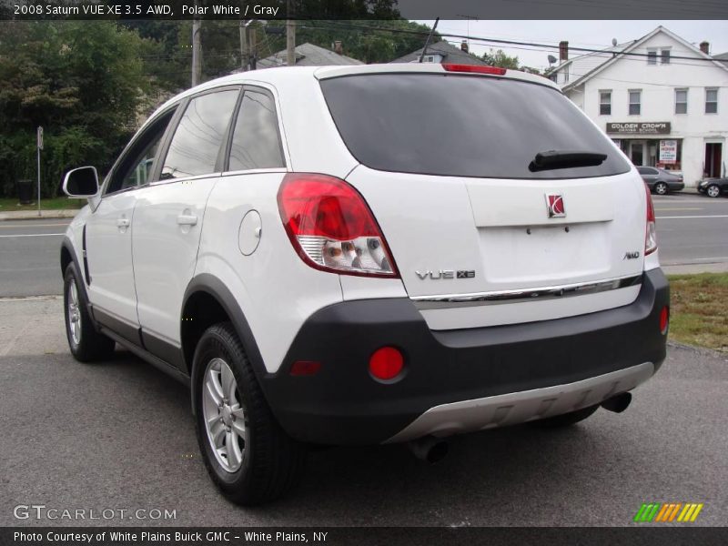 Polar White / Gray 2008 Saturn VUE XE 3.5 AWD