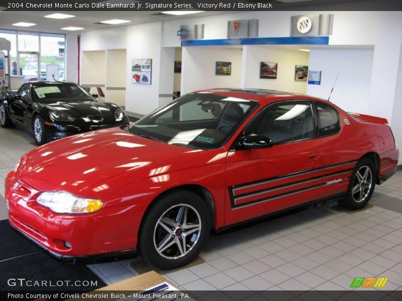 Victory Red / Ebony Black 2004 Chevrolet Monte Carlo Dale Earnhardt Jr. Signature Series