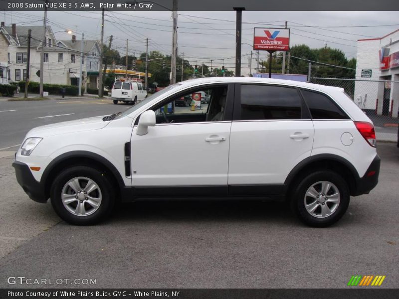 Polar White / Gray 2008 Saturn VUE XE 3.5 AWD