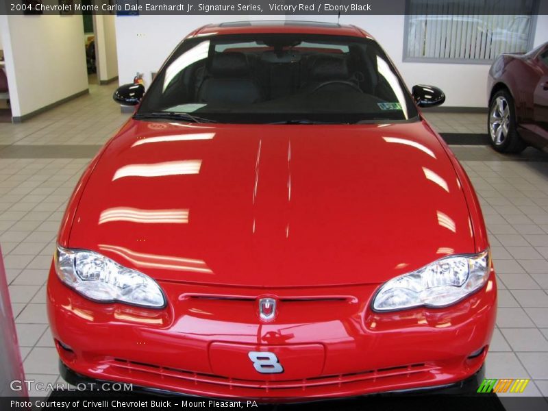 Victory Red / Ebony Black 2004 Chevrolet Monte Carlo Dale Earnhardt Jr. Signature Series