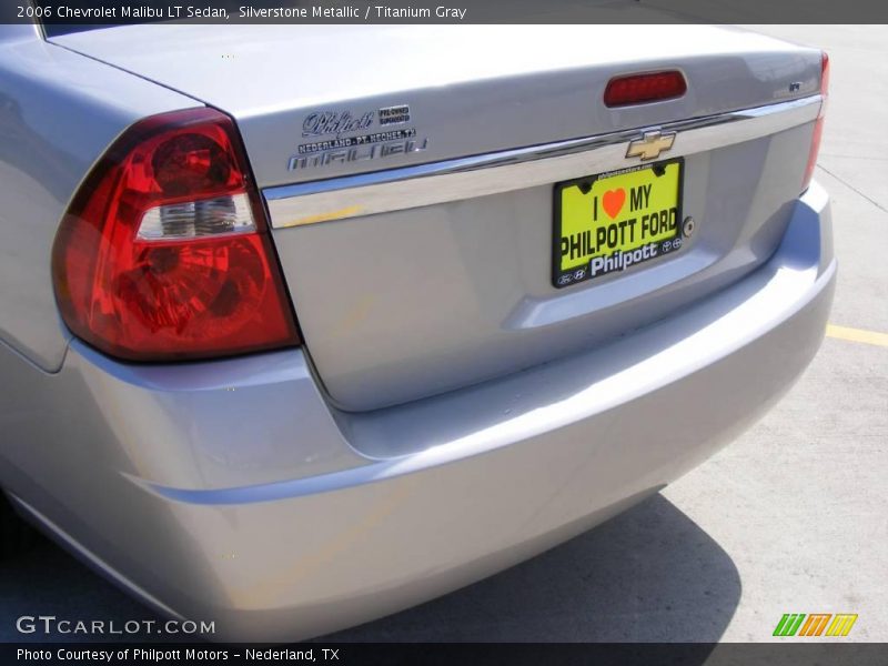 Silverstone Metallic / Titanium Gray 2006 Chevrolet Malibu LT Sedan