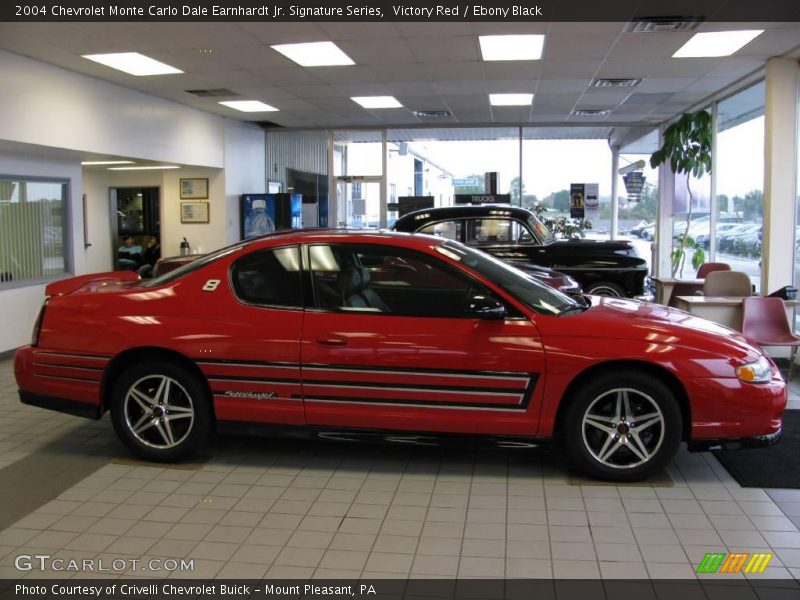 Victory Red / Ebony Black 2004 Chevrolet Monte Carlo Dale Earnhardt Jr. Signature Series