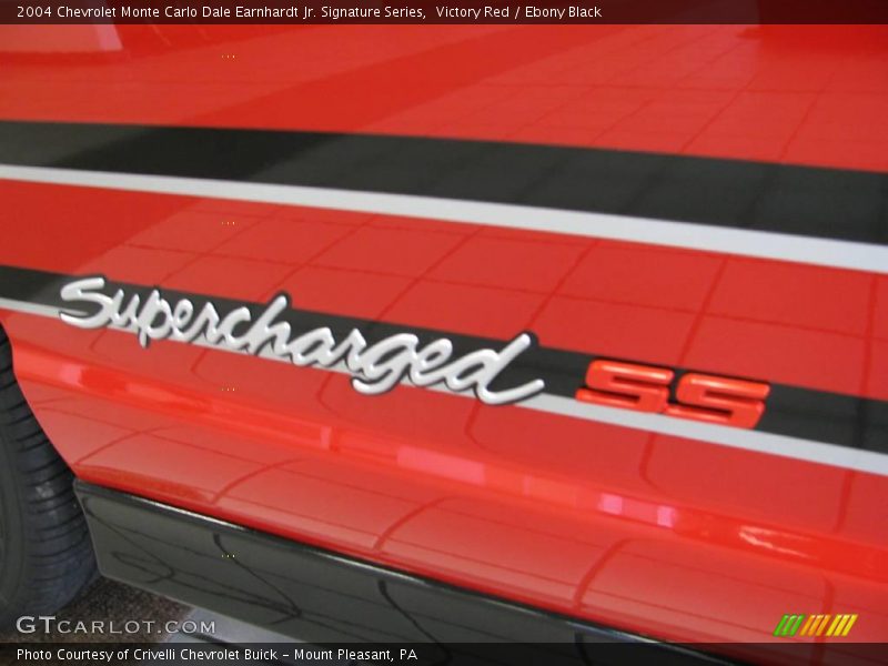 Victory Red / Ebony Black 2004 Chevrolet Monte Carlo Dale Earnhardt Jr. Signature Series