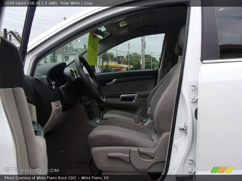 Polar White / Gray 2008 Saturn VUE XE 3.5 AWD