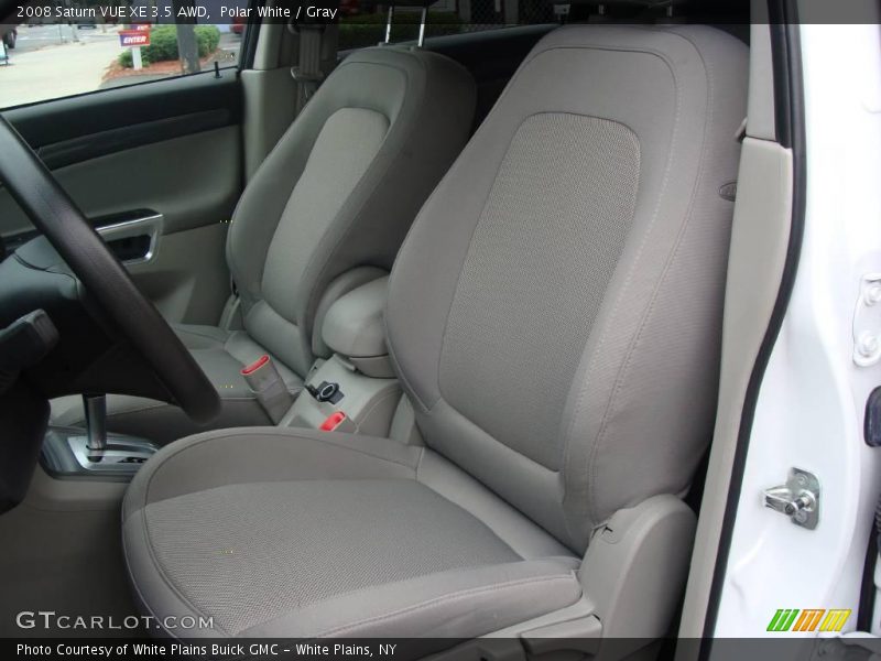 Polar White / Gray 2008 Saturn VUE XE 3.5 AWD