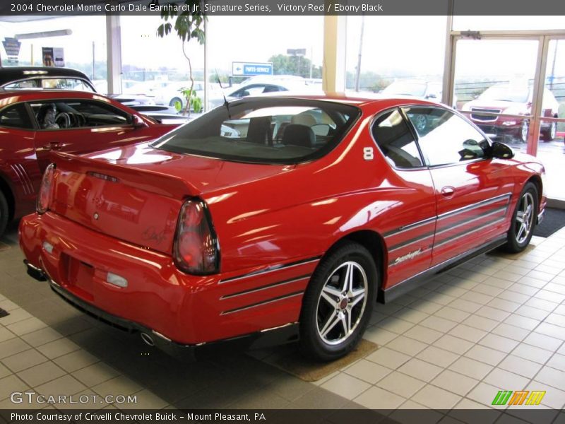 Victory Red / Ebony Black 2004 Chevrolet Monte Carlo Dale Earnhardt Jr. Signature Series