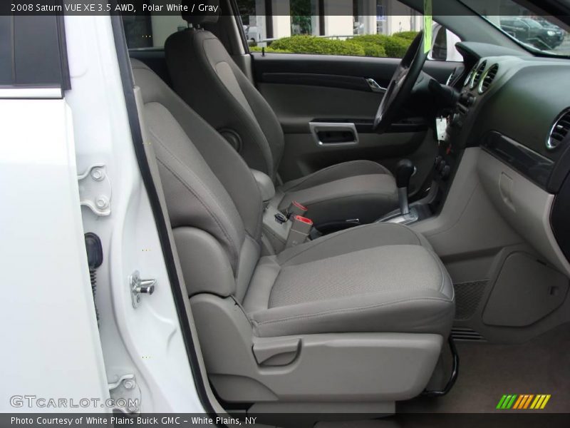 Polar White / Gray 2008 Saturn VUE XE 3.5 AWD