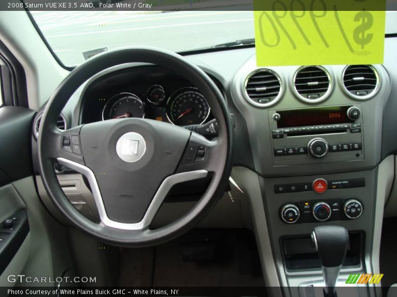 Polar White / Gray 2008 Saturn VUE XE 3.5 AWD
