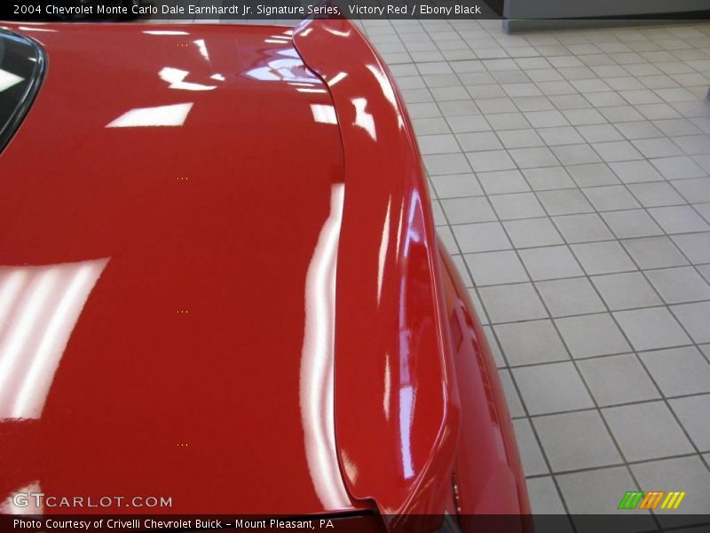 Victory Red / Ebony Black 2004 Chevrolet Monte Carlo Dale Earnhardt Jr. Signature Series