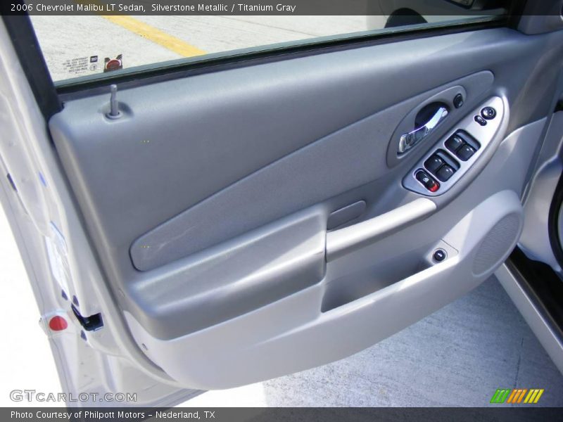 Silverstone Metallic / Titanium Gray 2006 Chevrolet Malibu LT Sedan