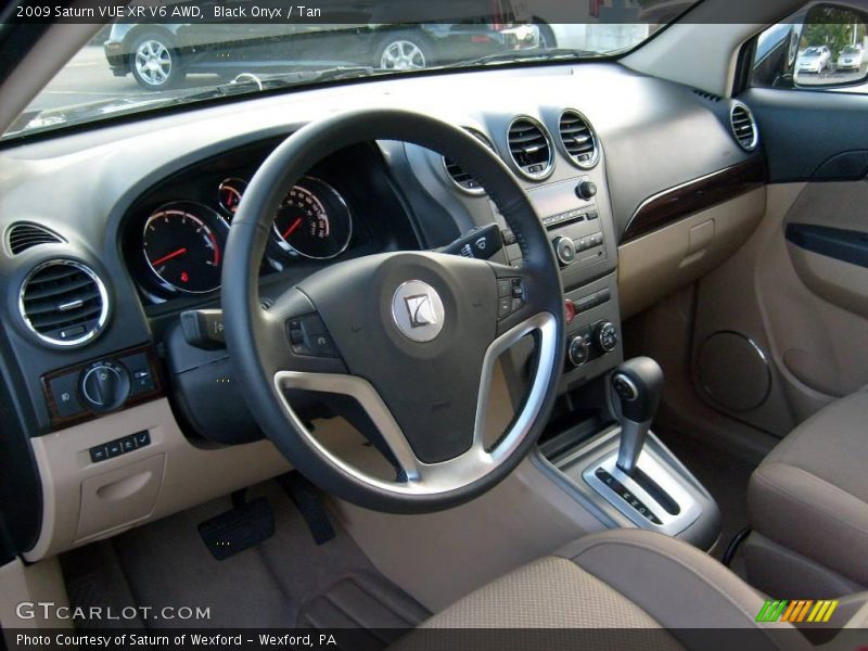 Black Onyx / Tan 2009 Saturn VUE XR V6 AWD