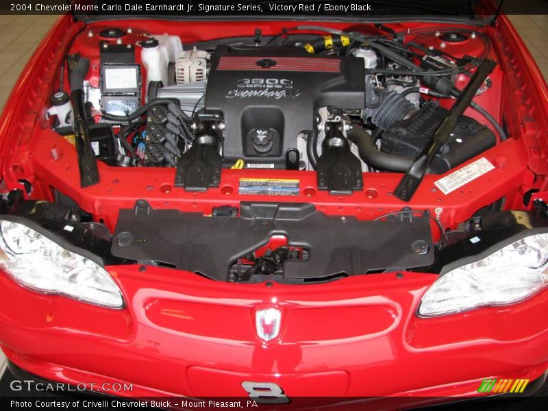 Victory Red / Ebony Black 2004 Chevrolet Monte Carlo Dale Earnhardt Jr. Signature Series