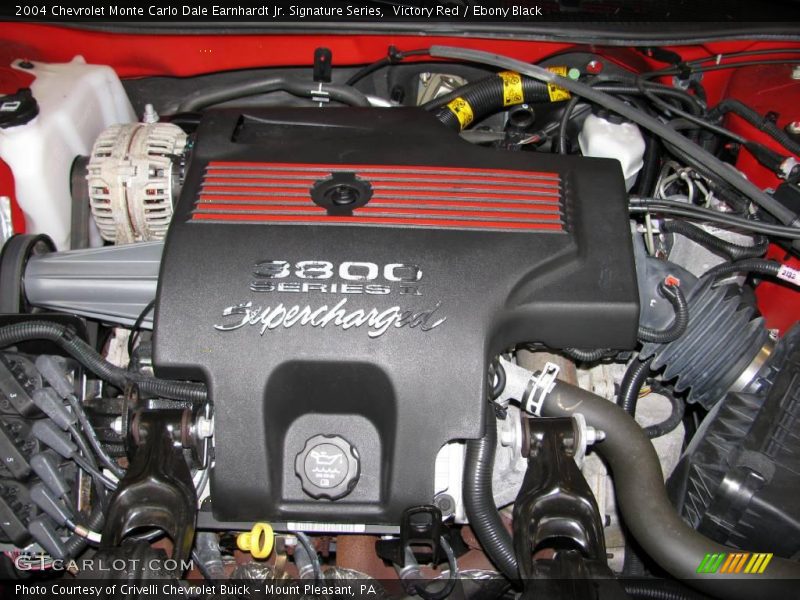 Victory Red / Ebony Black 2004 Chevrolet Monte Carlo Dale Earnhardt Jr. Signature Series