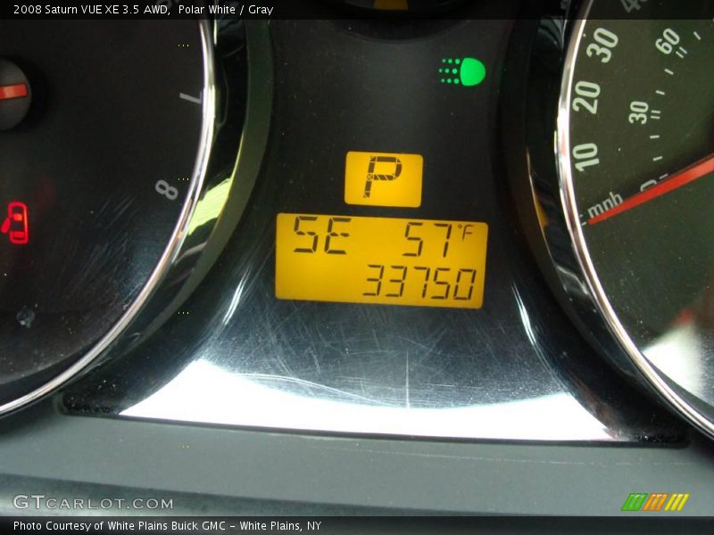 Polar White / Gray 2008 Saturn VUE XE 3.5 AWD