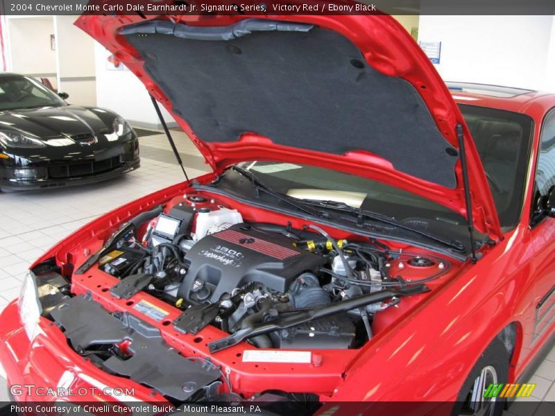 Victory Red / Ebony Black 2004 Chevrolet Monte Carlo Dale Earnhardt Jr. Signature Series