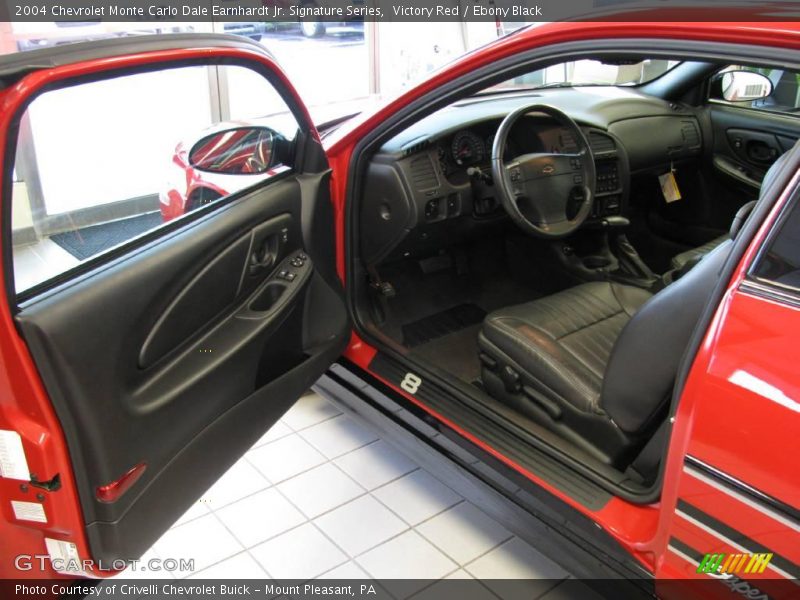 Victory Red / Ebony Black 2004 Chevrolet Monte Carlo Dale Earnhardt Jr. Signature Series