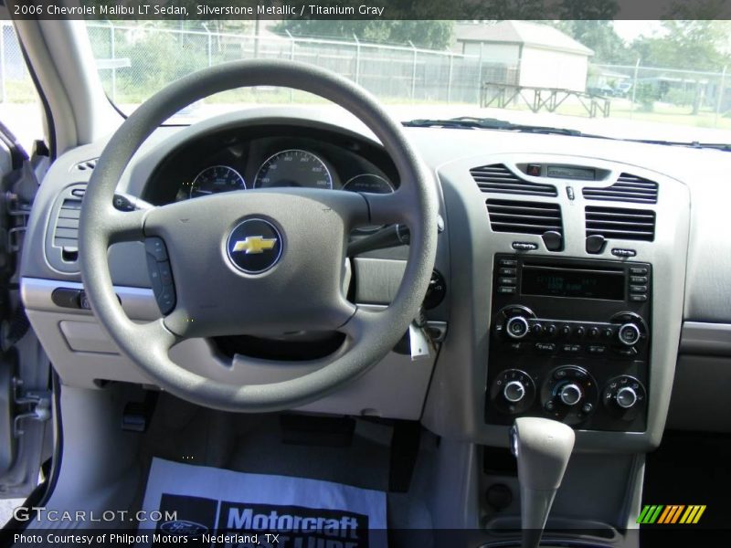 Silverstone Metallic / Titanium Gray 2006 Chevrolet Malibu LT Sedan