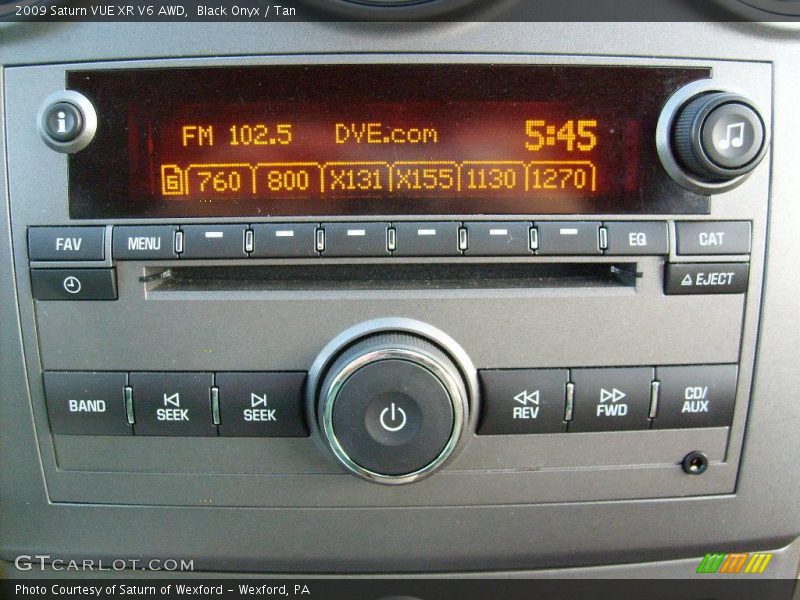 Black Onyx / Tan 2009 Saturn VUE XR V6 AWD