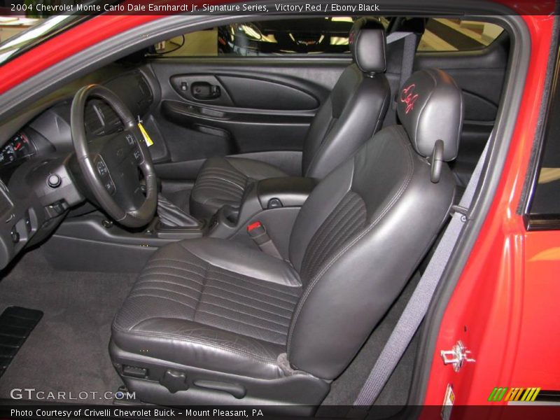 Victory Red / Ebony Black 2004 Chevrolet Monte Carlo Dale Earnhardt Jr. Signature Series