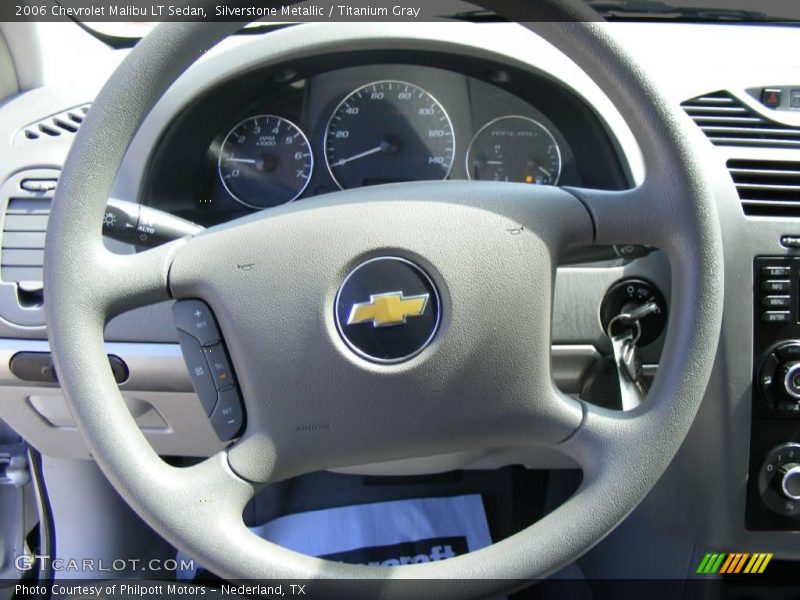 Silverstone Metallic / Titanium Gray 2006 Chevrolet Malibu LT Sedan