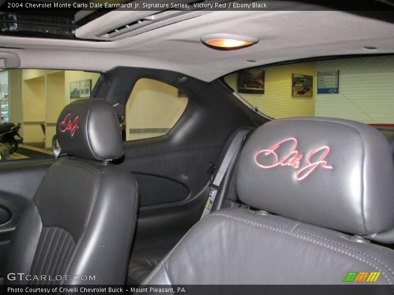 Victory Red / Ebony Black 2004 Chevrolet Monte Carlo Dale Earnhardt Jr. Signature Series
