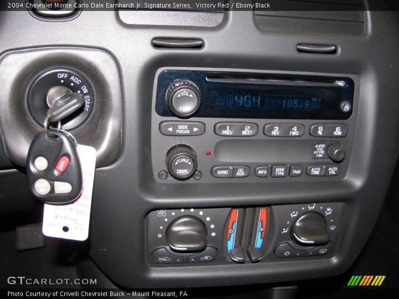 Victory Red / Ebony Black 2004 Chevrolet Monte Carlo Dale Earnhardt Jr. Signature Series