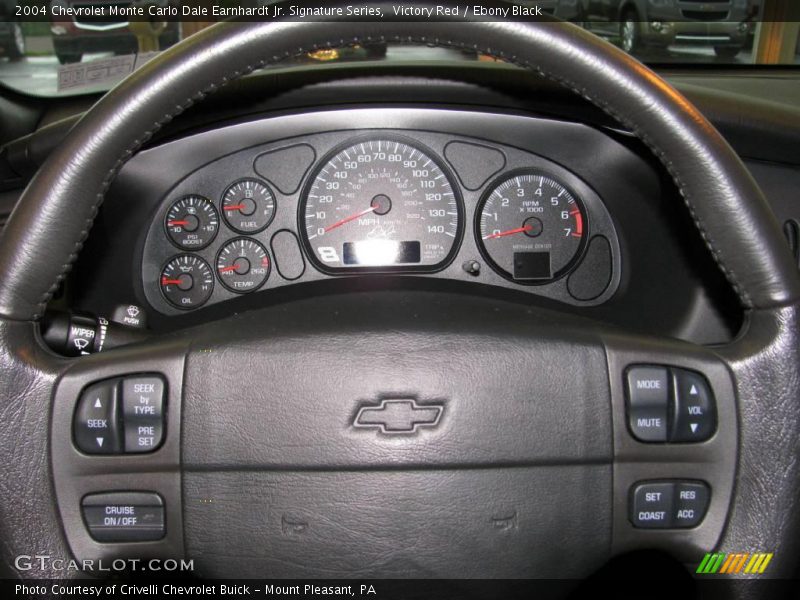 Victory Red / Ebony Black 2004 Chevrolet Monte Carlo Dale Earnhardt Jr. Signature Series