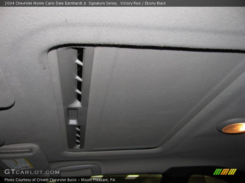 Victory Red / Ebony Black 2004 Chevrolet Monte Carlo Dale Earnhardt Jr. Signature Series