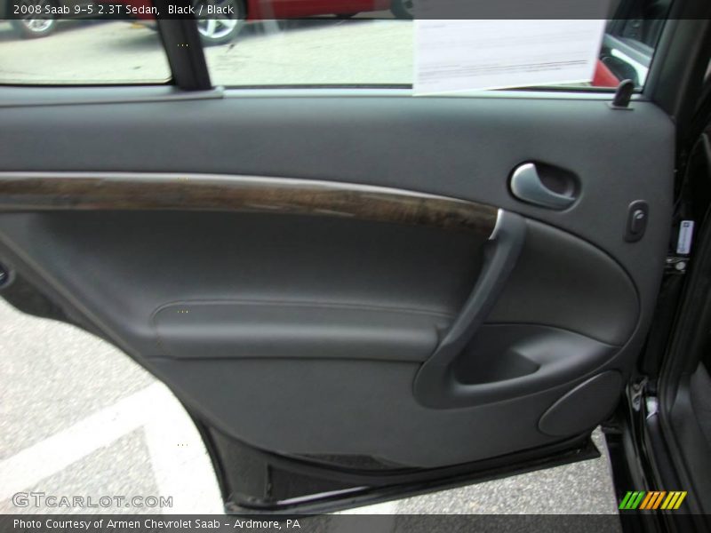 Black / Black 2008 Saab 9-5 2.3T Sedan